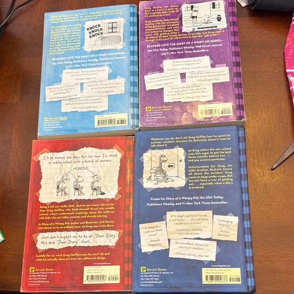 Diary of a Wimpy Kid Book Set - Picture 4 of 8